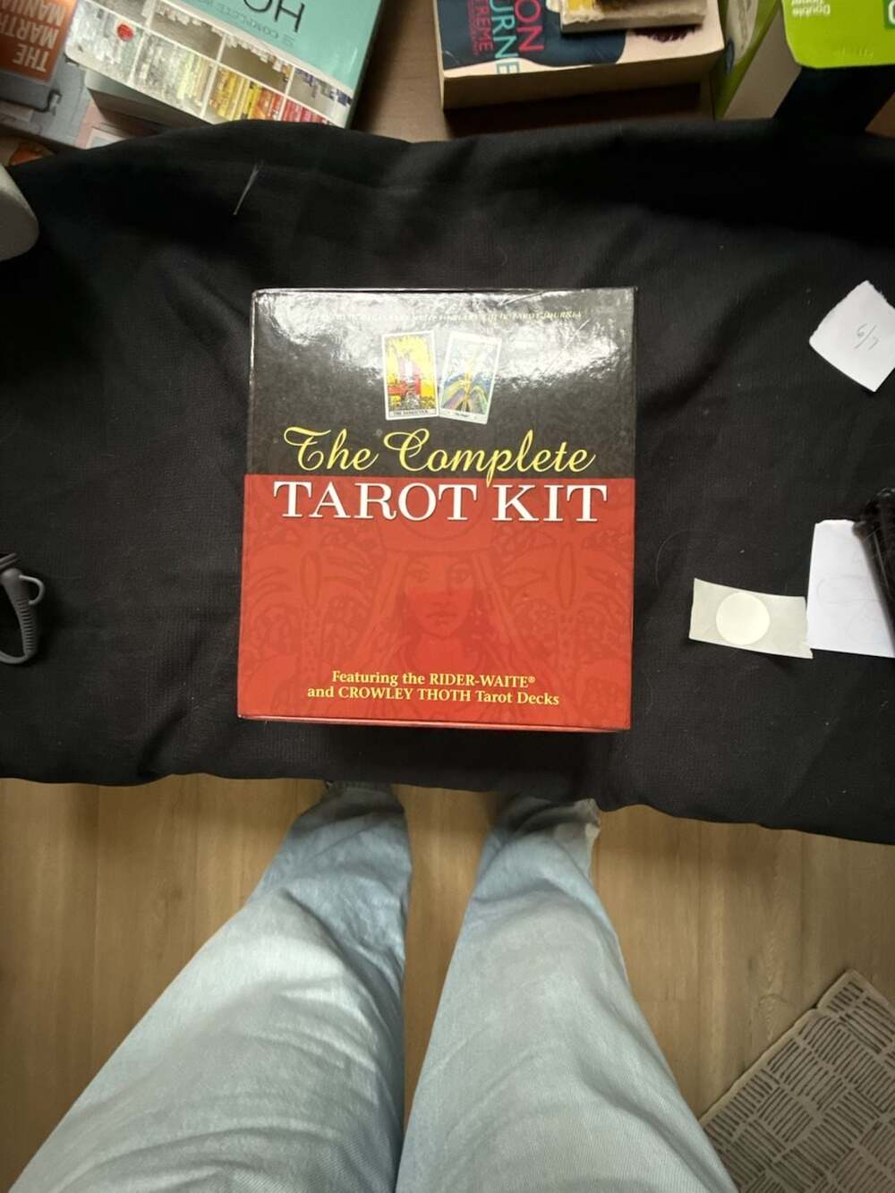 The Complete Tarot Kit Rider-Waite Crowley Thoth Deck Set